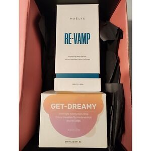 MAËLYS Plumping Body Serum & Overnight Toning Body Whip Skin Care Set